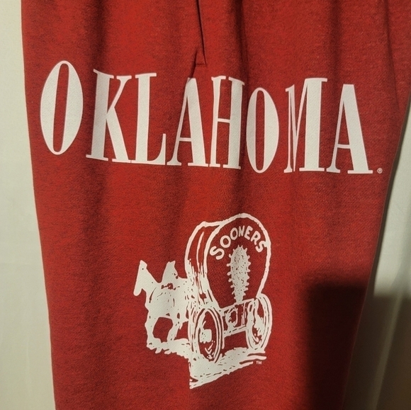 Nike NCAA Oklahoma Sooners Men's Fleece Sweatpants Joggers  DJ7056-698 Size XL - Picture 3 of 6
